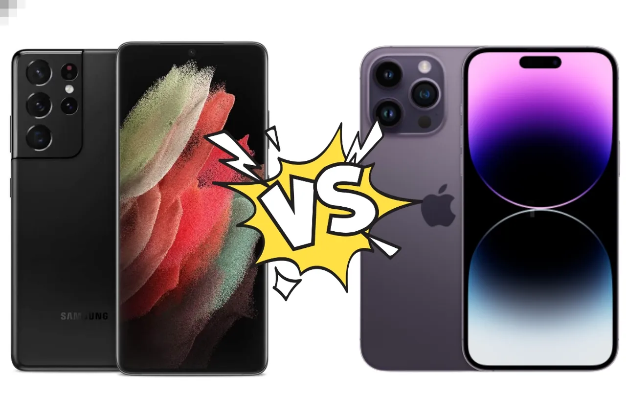 Samsung S21 Ultra VS iPhone 14 Pro Max