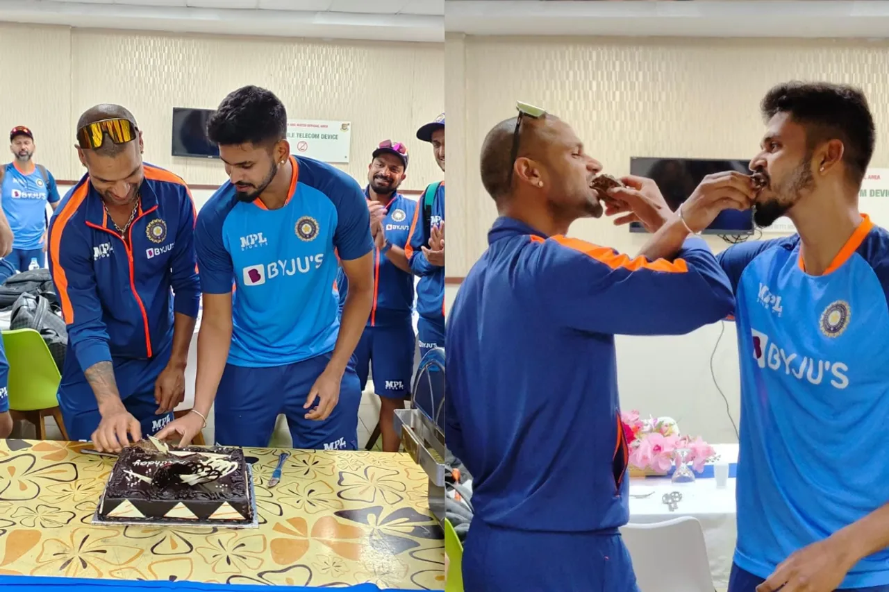 Shikhar Dhawan Shreyas Iyer
