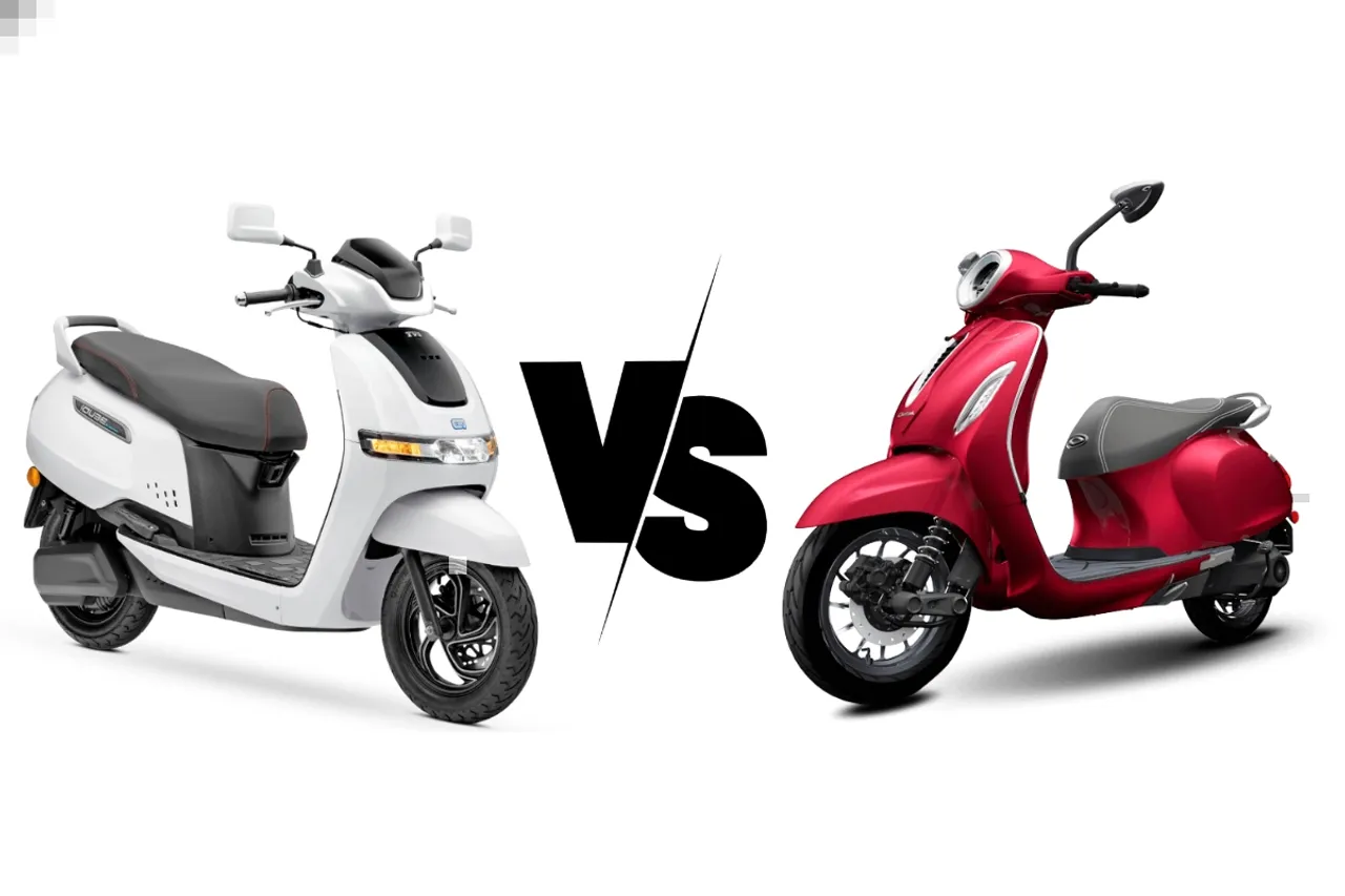 TVS iQube vs Bajaj Chetak