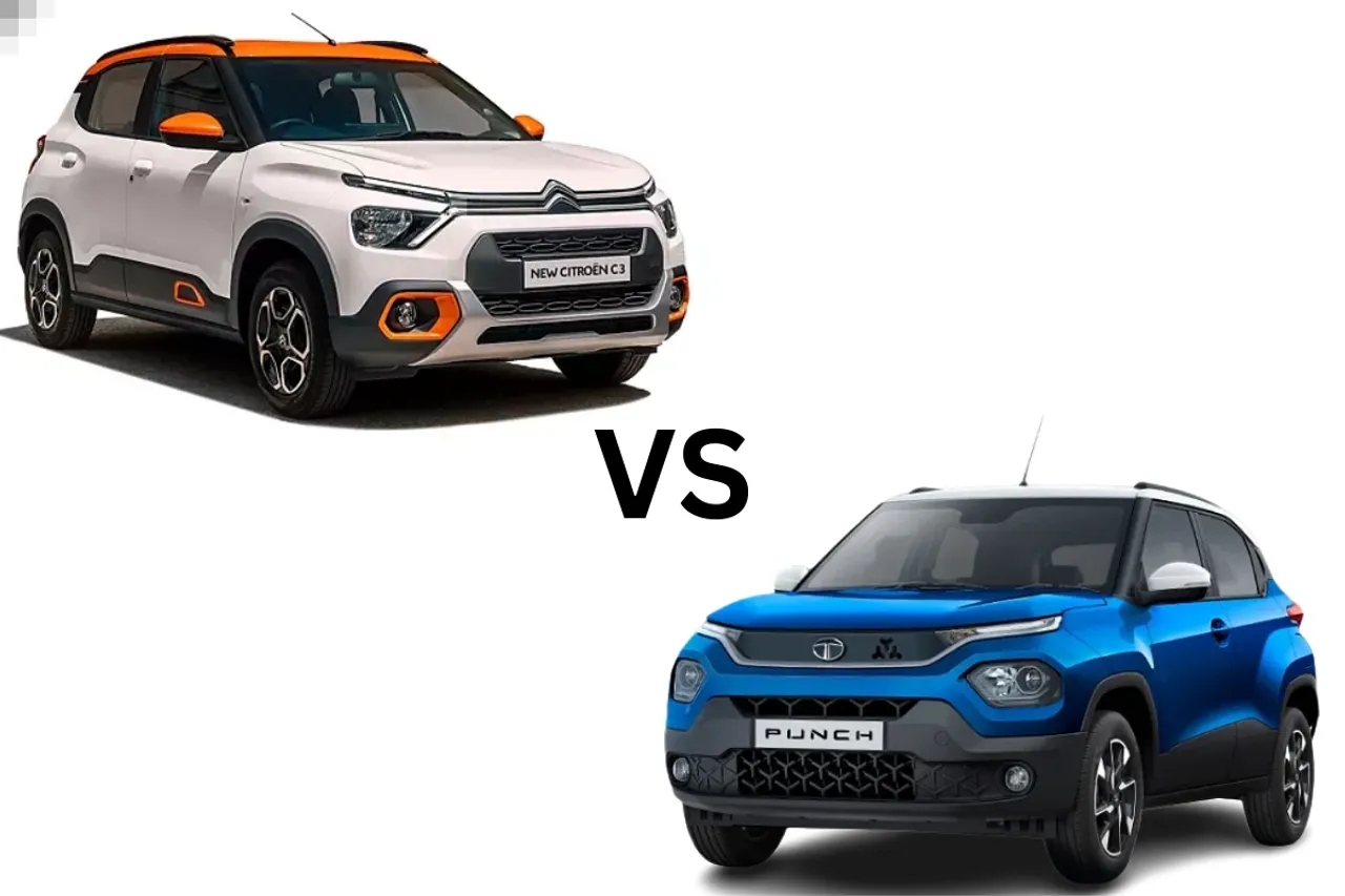 Tata Punch Vs Citroen C3