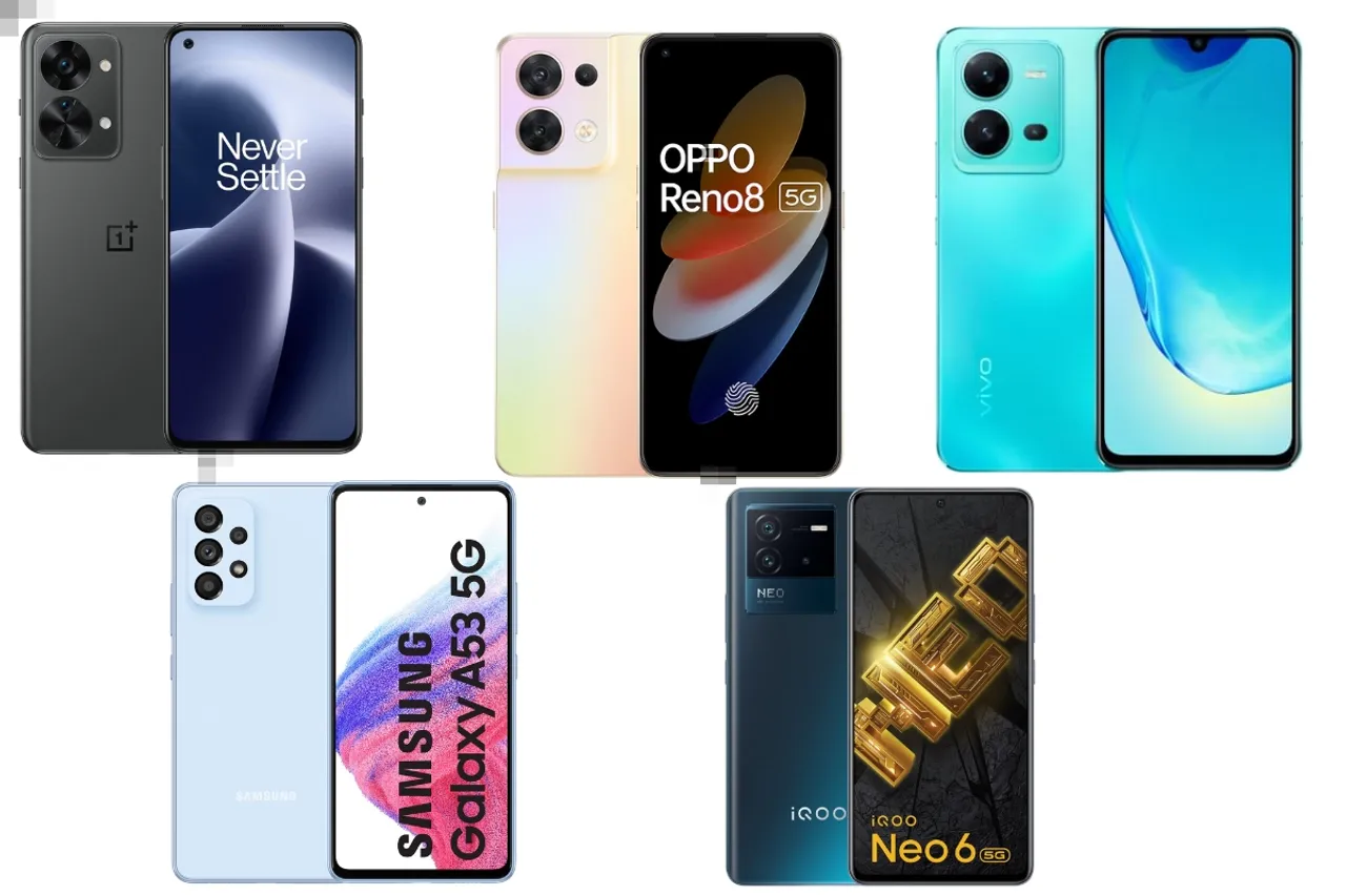 Top 5 5G phones under Rs 30000