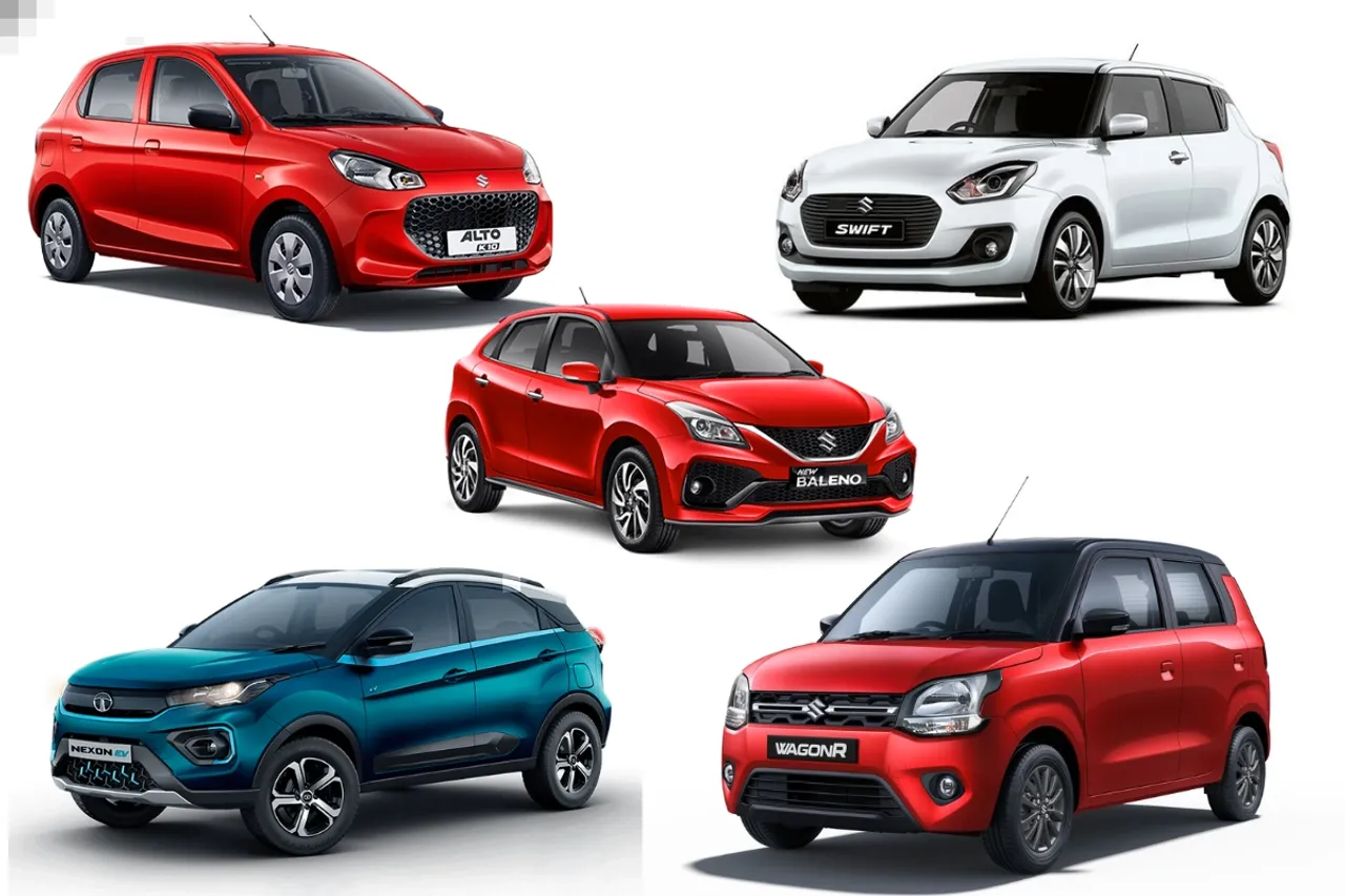 Top 5 Most selling cars in India 2022