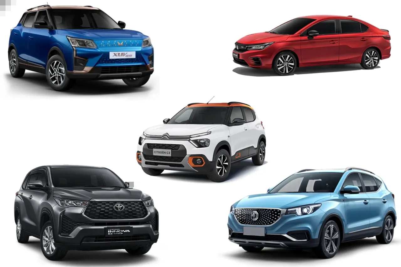 Top 5 cars
