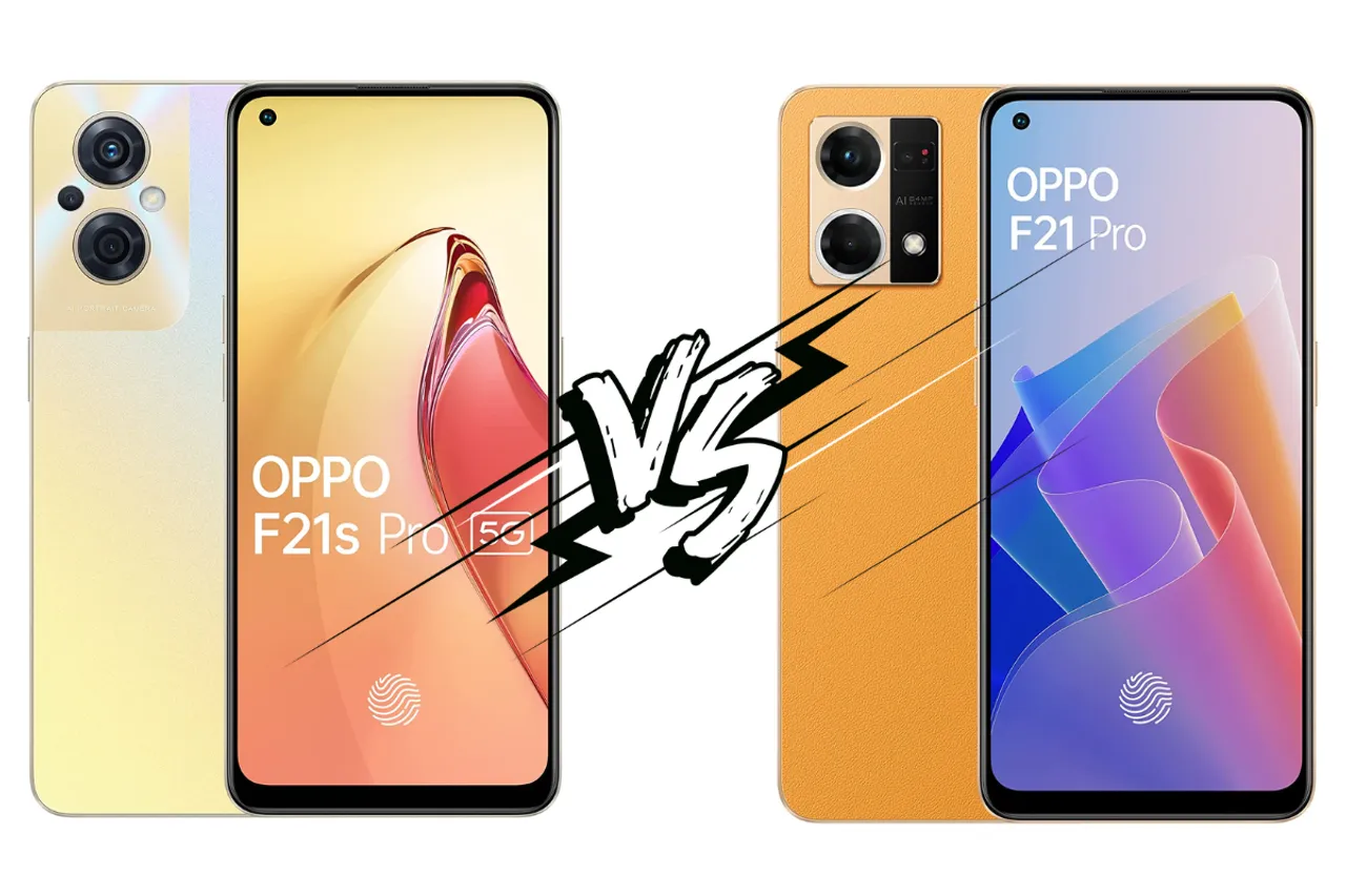 OPPO F21s Pro VS OPPO F21 Pro