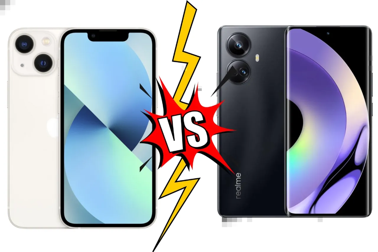 iPhone 13 VS Realme 10 Pro Plus