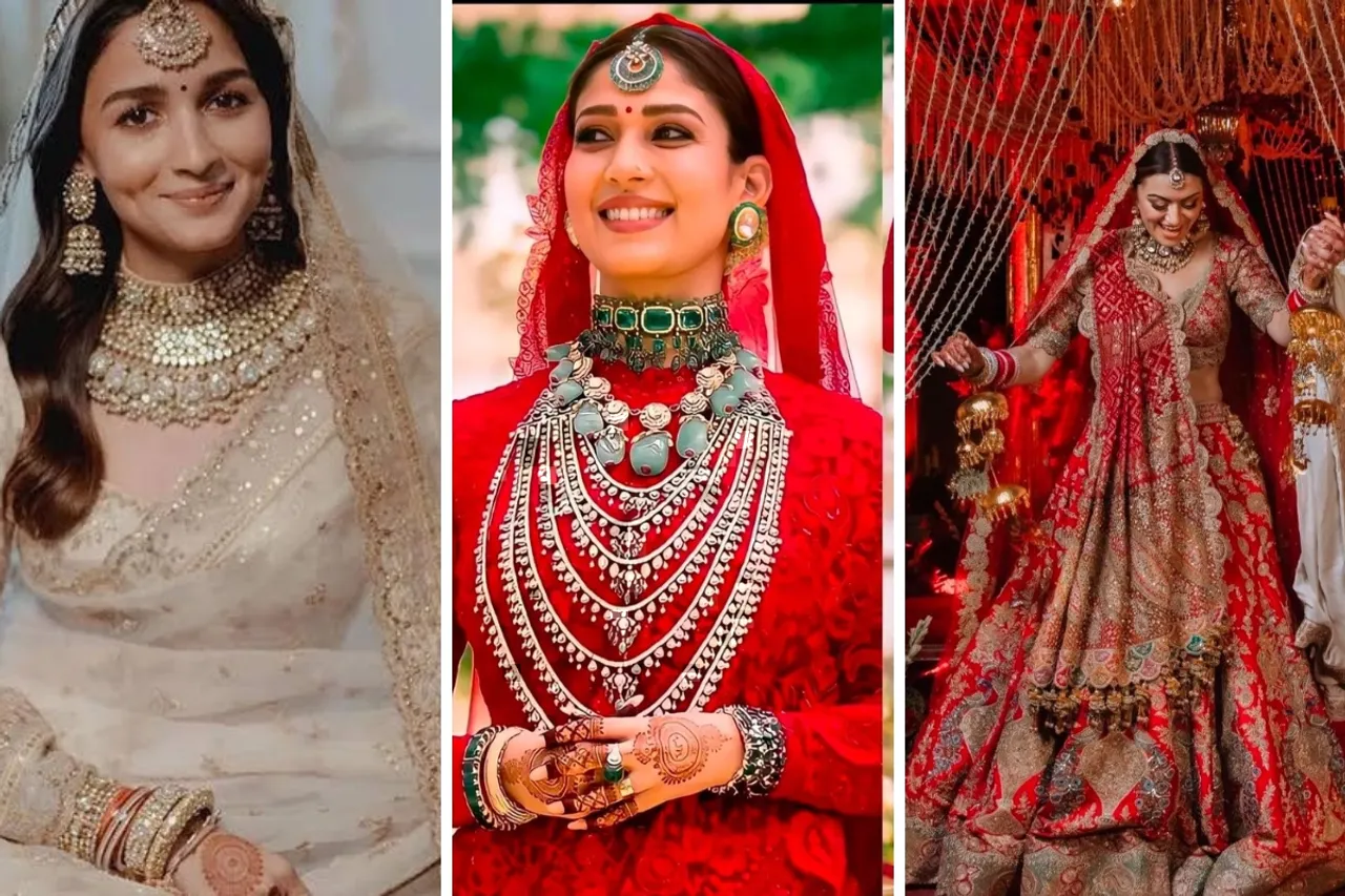 Bollywood bridal look