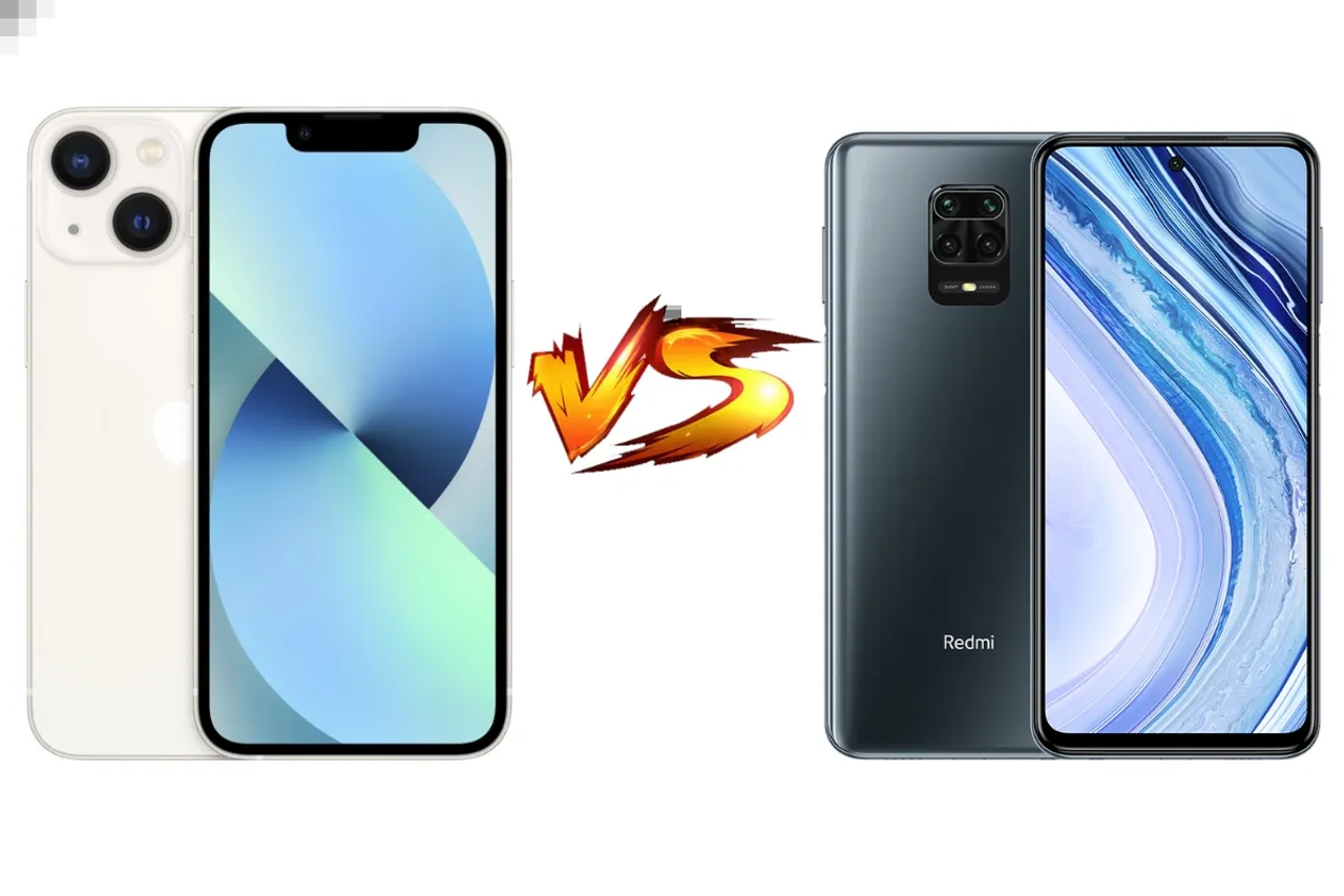 Apple iPhone 13 vs Redmi Note 9 Pro Max