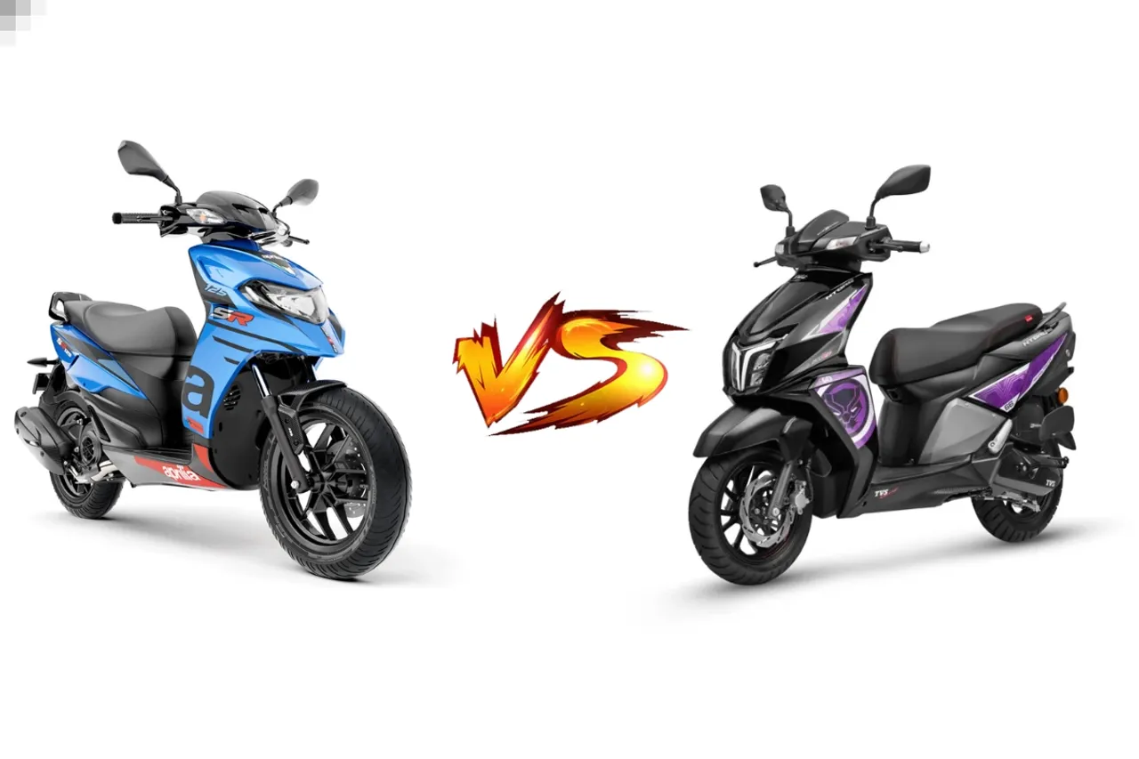 Aprilia SR 125 vs TVS NTORQ 125