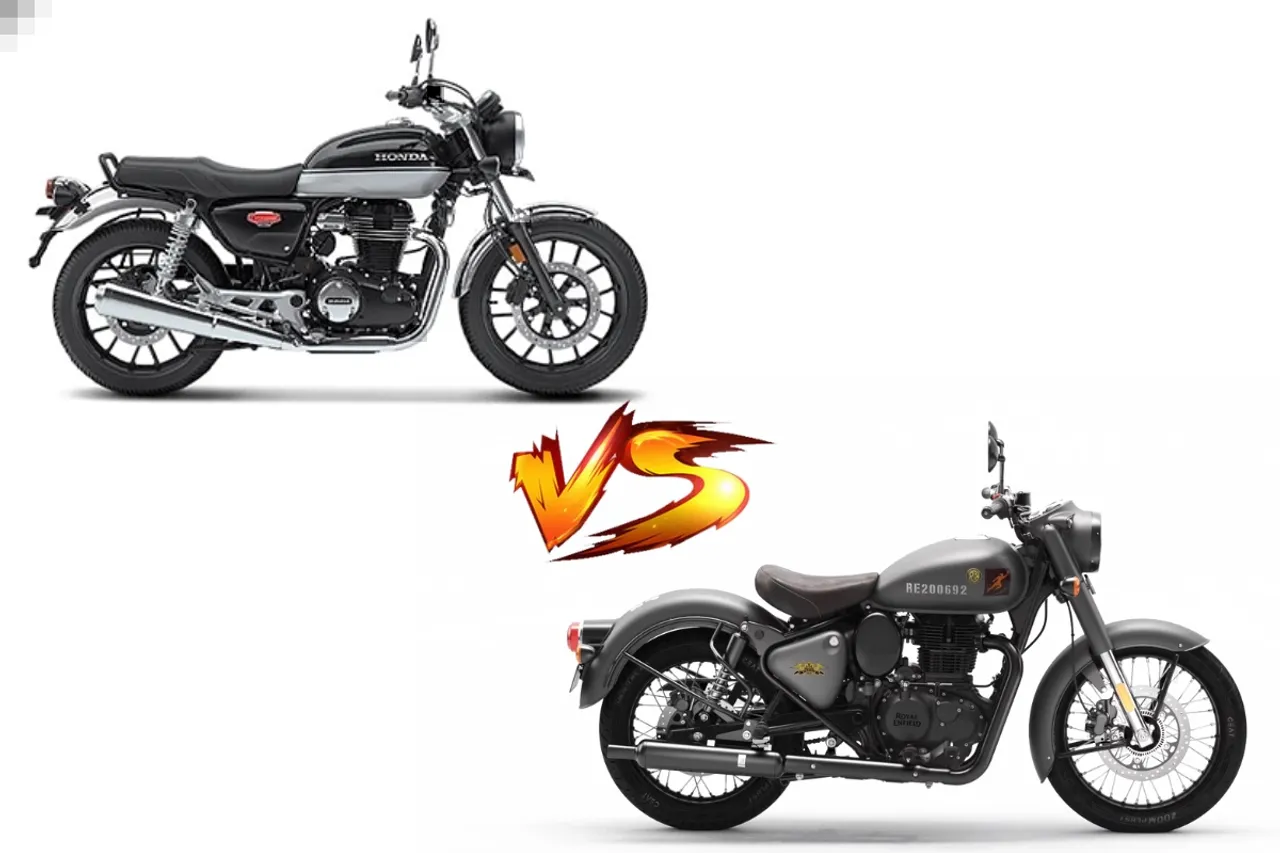 Honda H'ness CB350 vs Royal Enfield Classic 350
