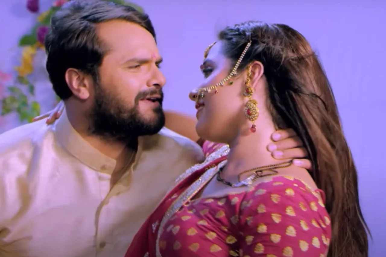 Khesari Lal and Kajal Raghwani