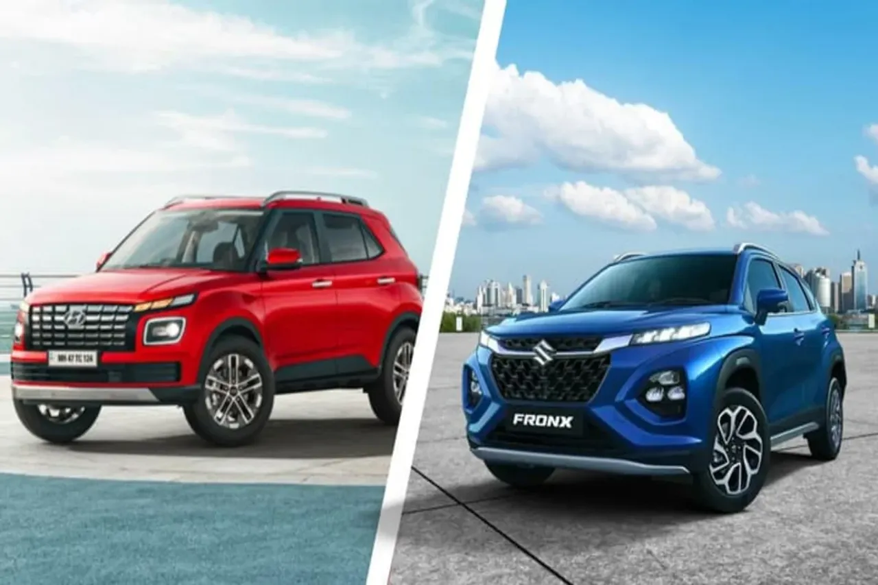 Maruti Suzuki Fronx Vs Hyundai Venue