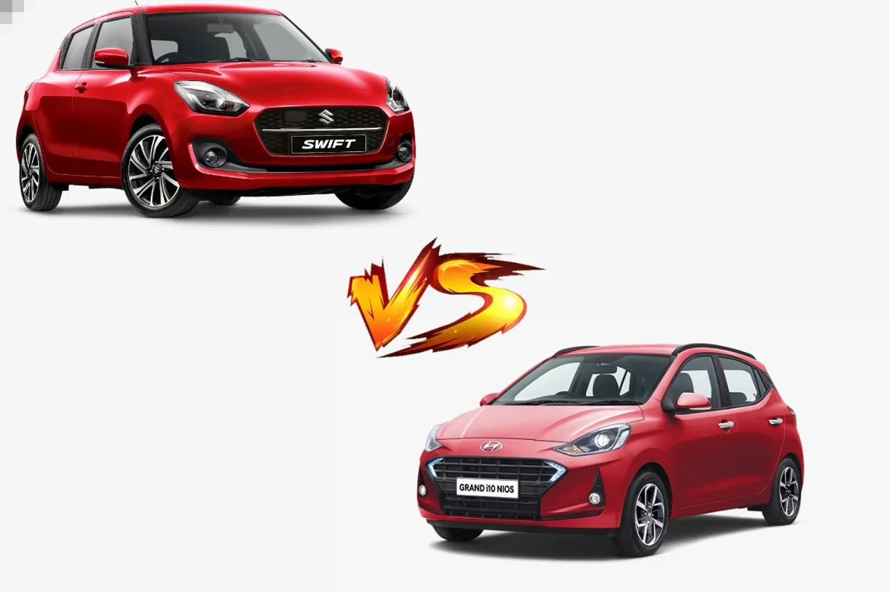 Maruti Suzuki Swift vs 2023 Grand i10 Nios