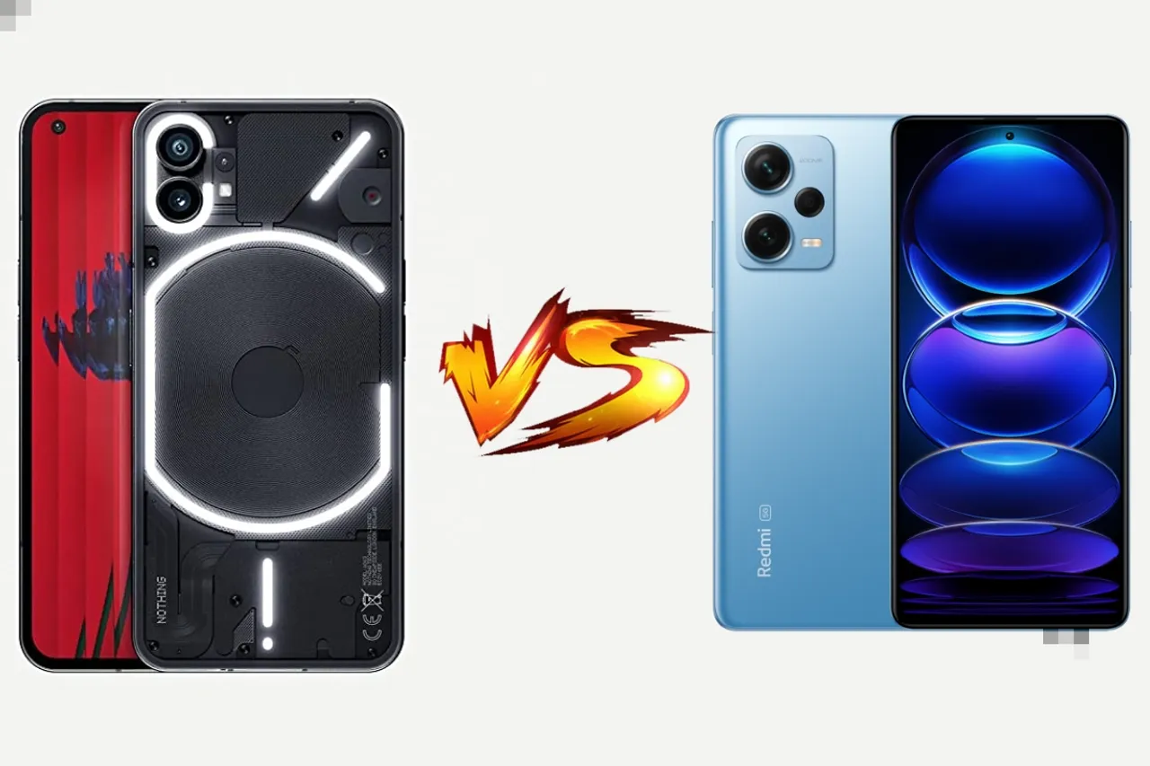 Nothing Phone (1) vs Redmi Note 12 Pro plus