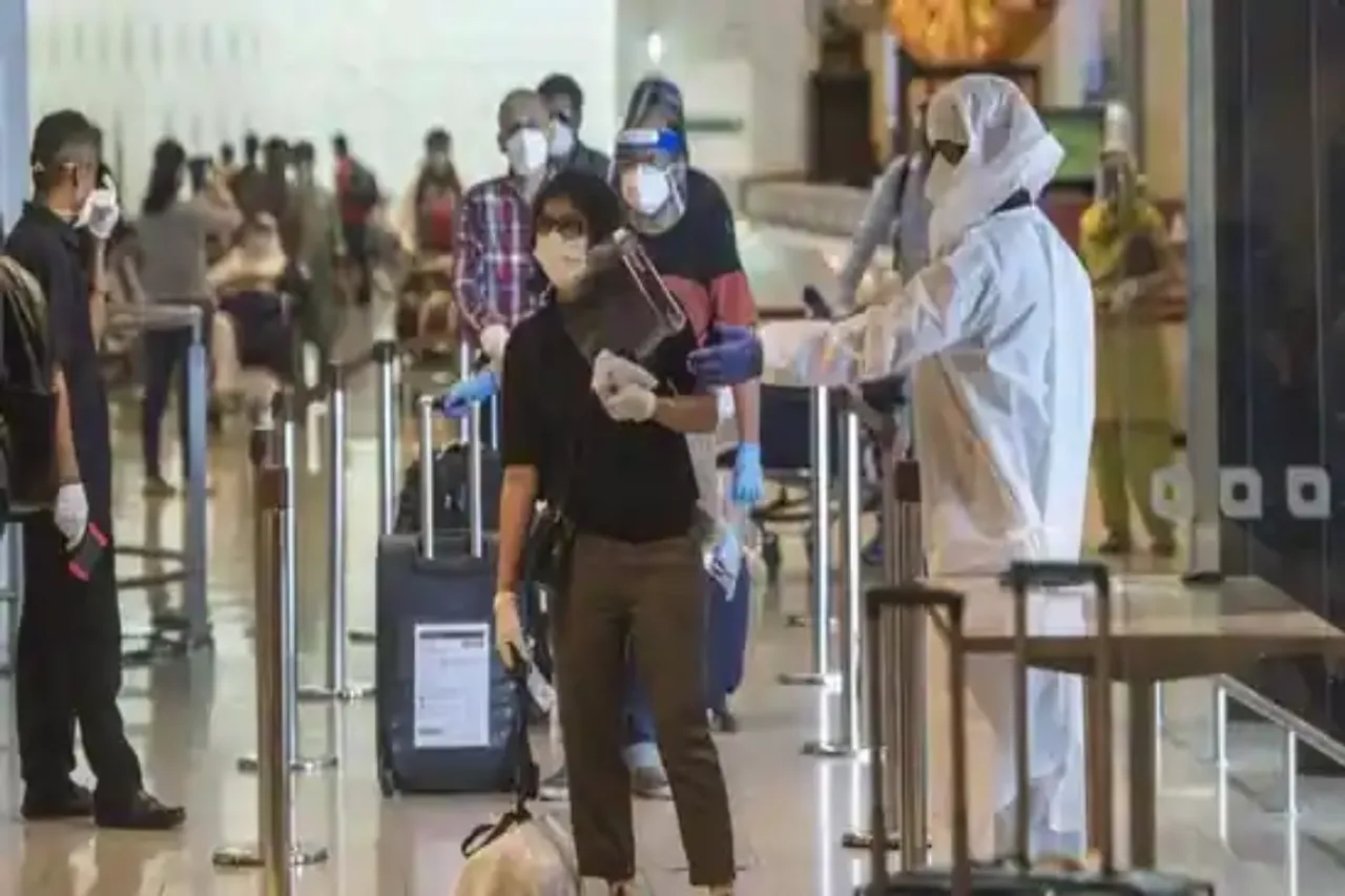 Rule for international visitors entering India from six nations with high incidence of the Covid-19 virus