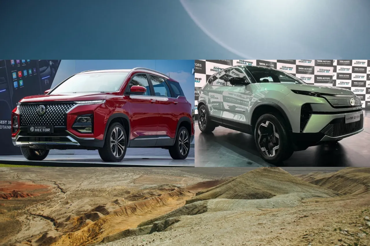 MG Hector vs Tata Harrier