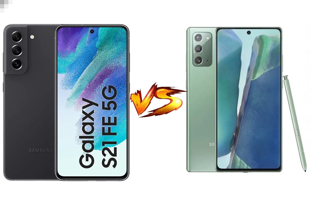 Samsung S21 FE 5G vs Samsung Note 20 5G