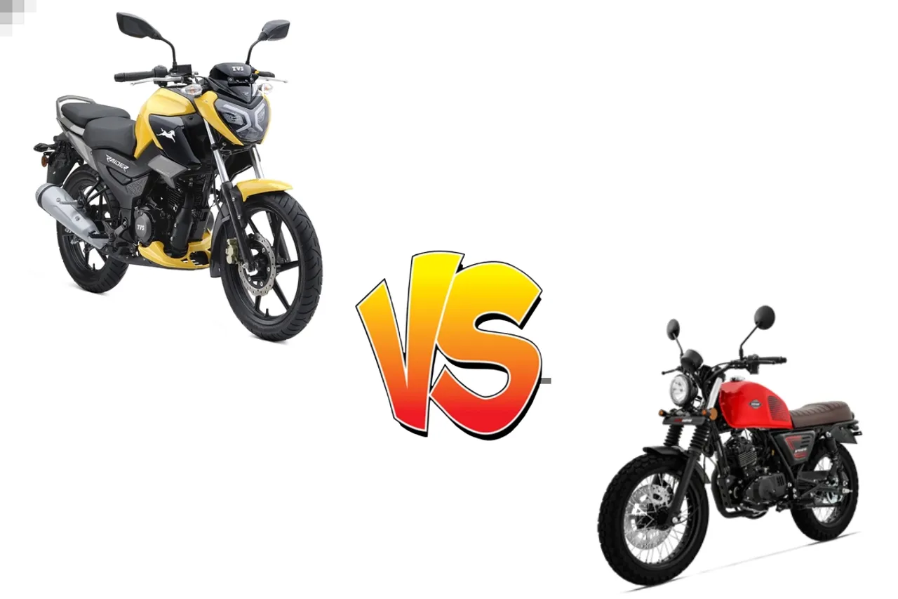 TVS Raider vs Keeway SR 125
