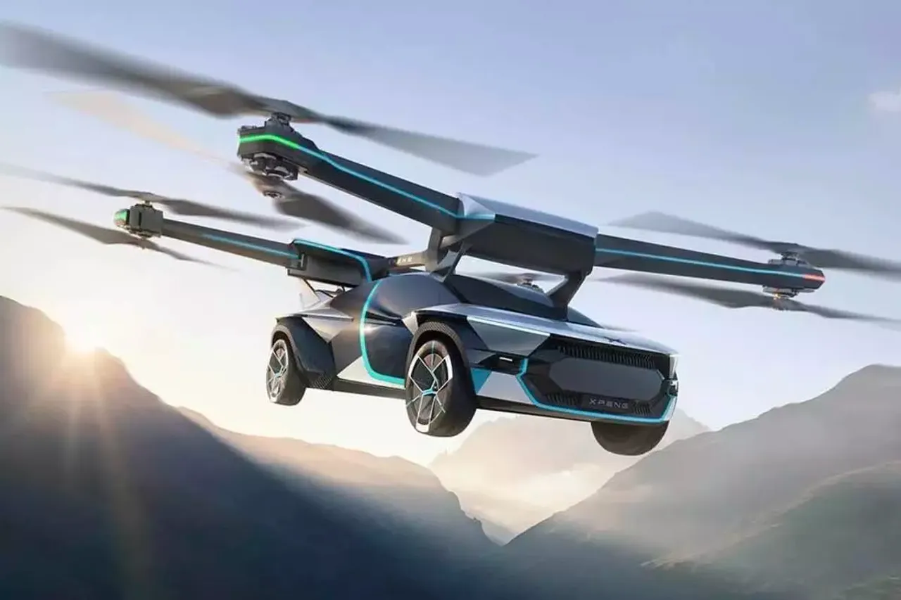 Flying electric car