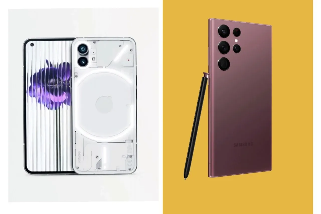 Nothing Phone 1 vs Samsung Galaxy S22