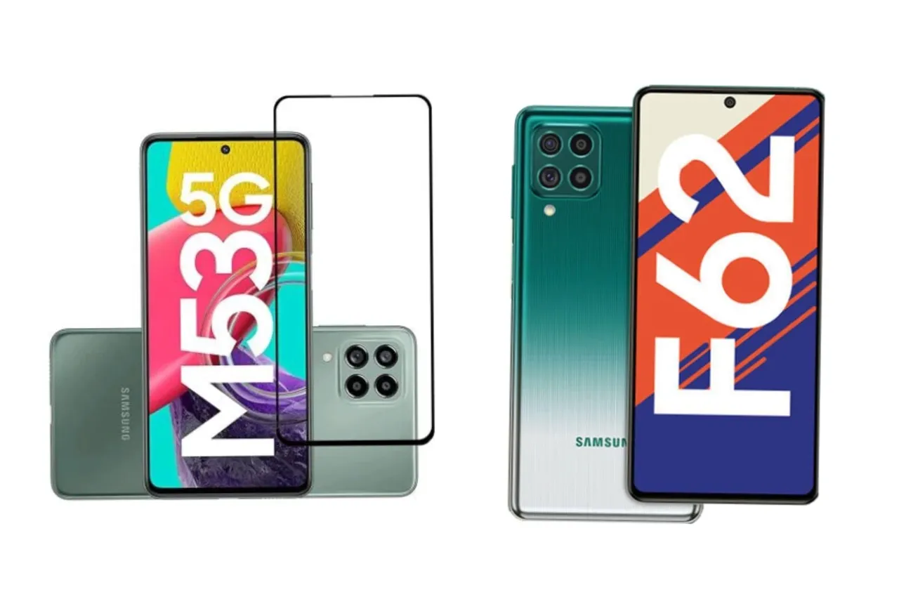 Samsung Galaxy F62 vs Samsung Galaxy M53