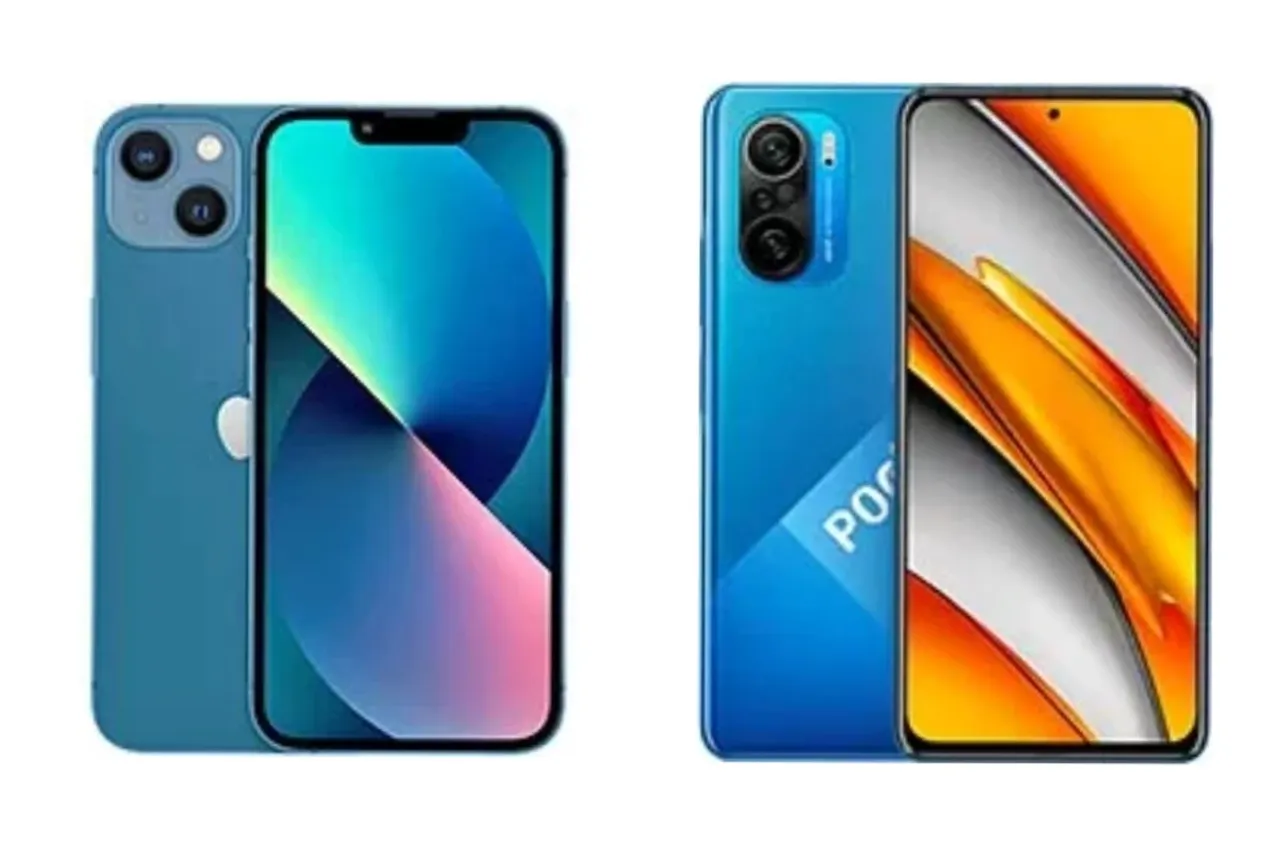 Poco F3 vs Apple iPhone 13