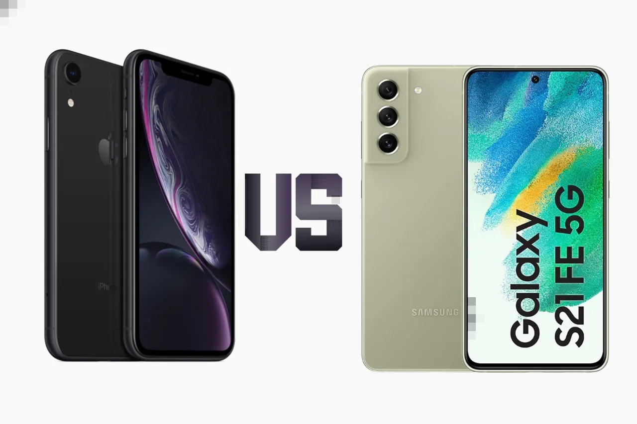 iPhone XR vs Samsung Galaxy S21 FE