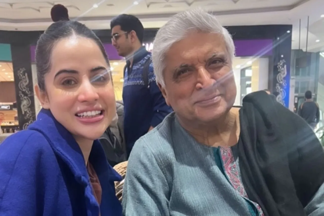 Urfi Javed and Javed Akhtar