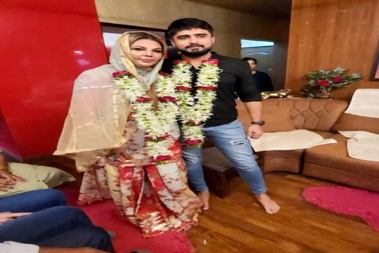 Adil Khan and Rakhi Sawant