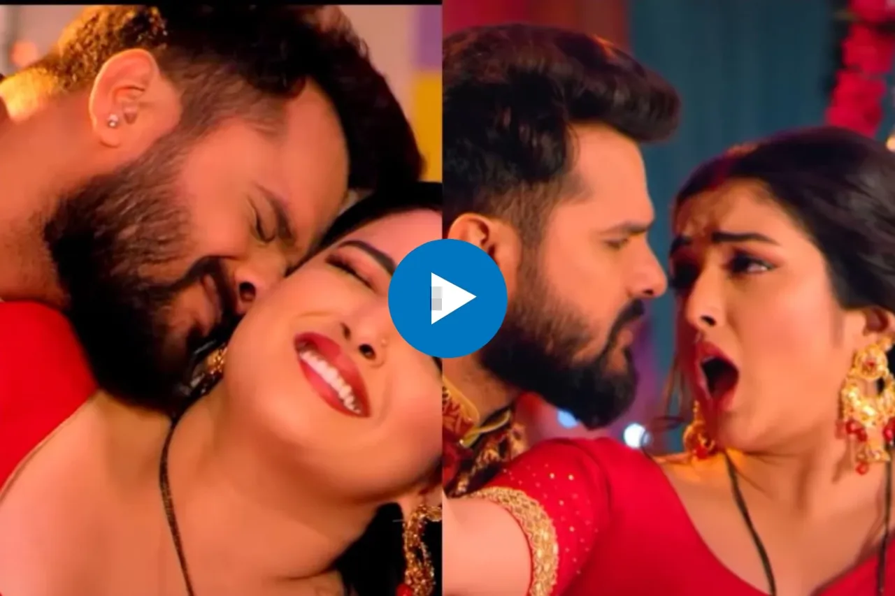 Khesari Lal and Amrapali Dubey