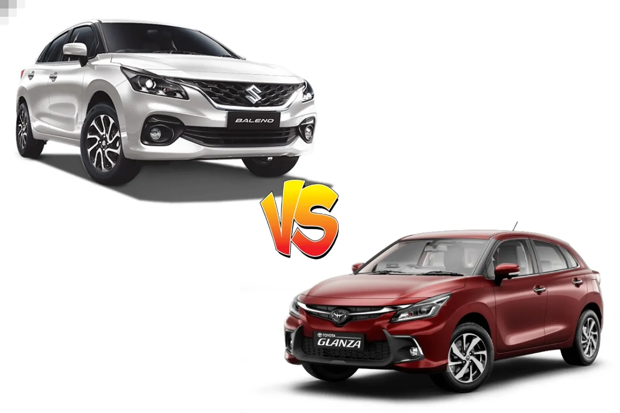 Maruti Suzuki Baleno CNG vs Toyota Glanza CNG