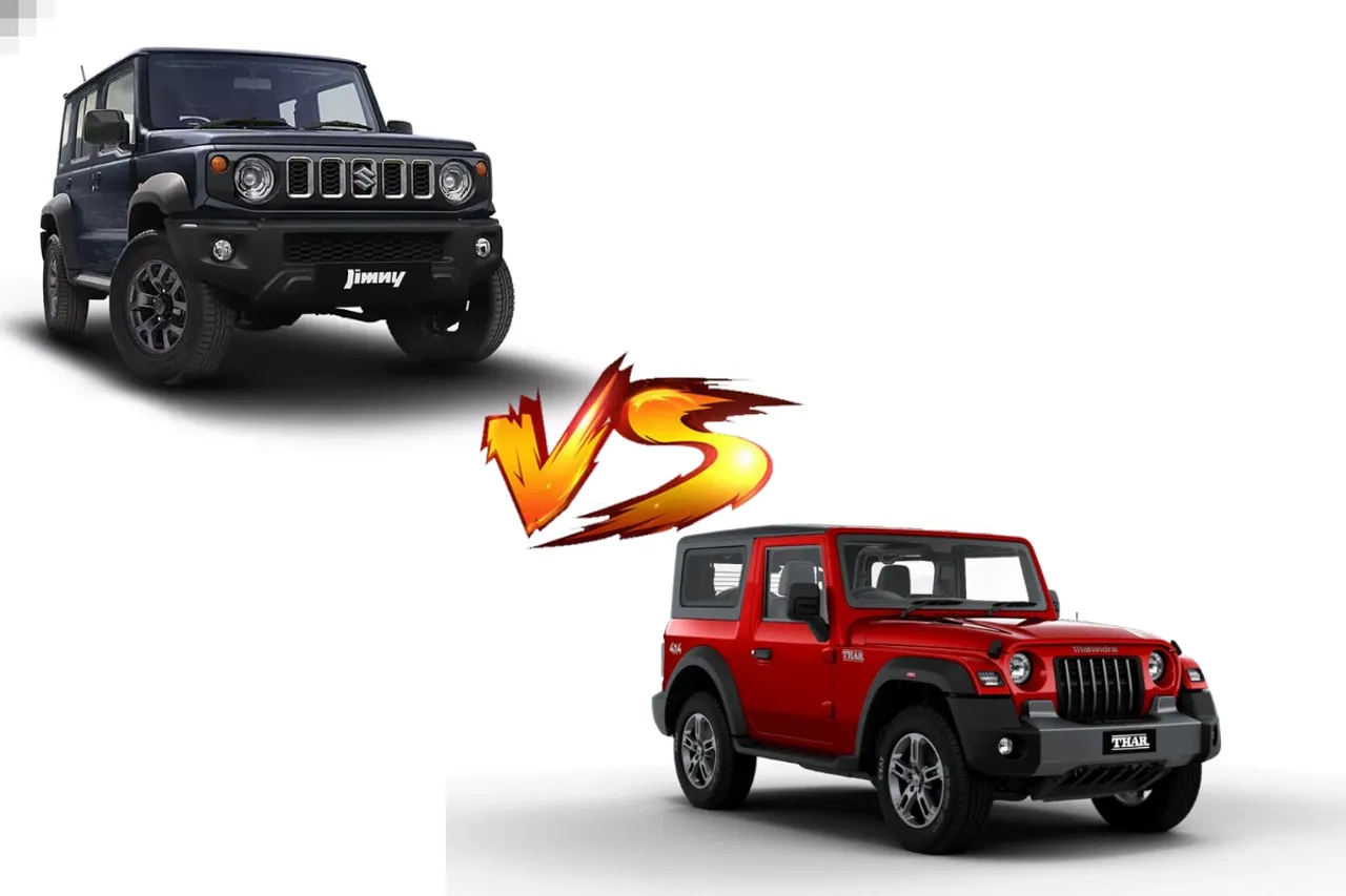 Maruti Suzuki Jimny vs Mahindra Thar