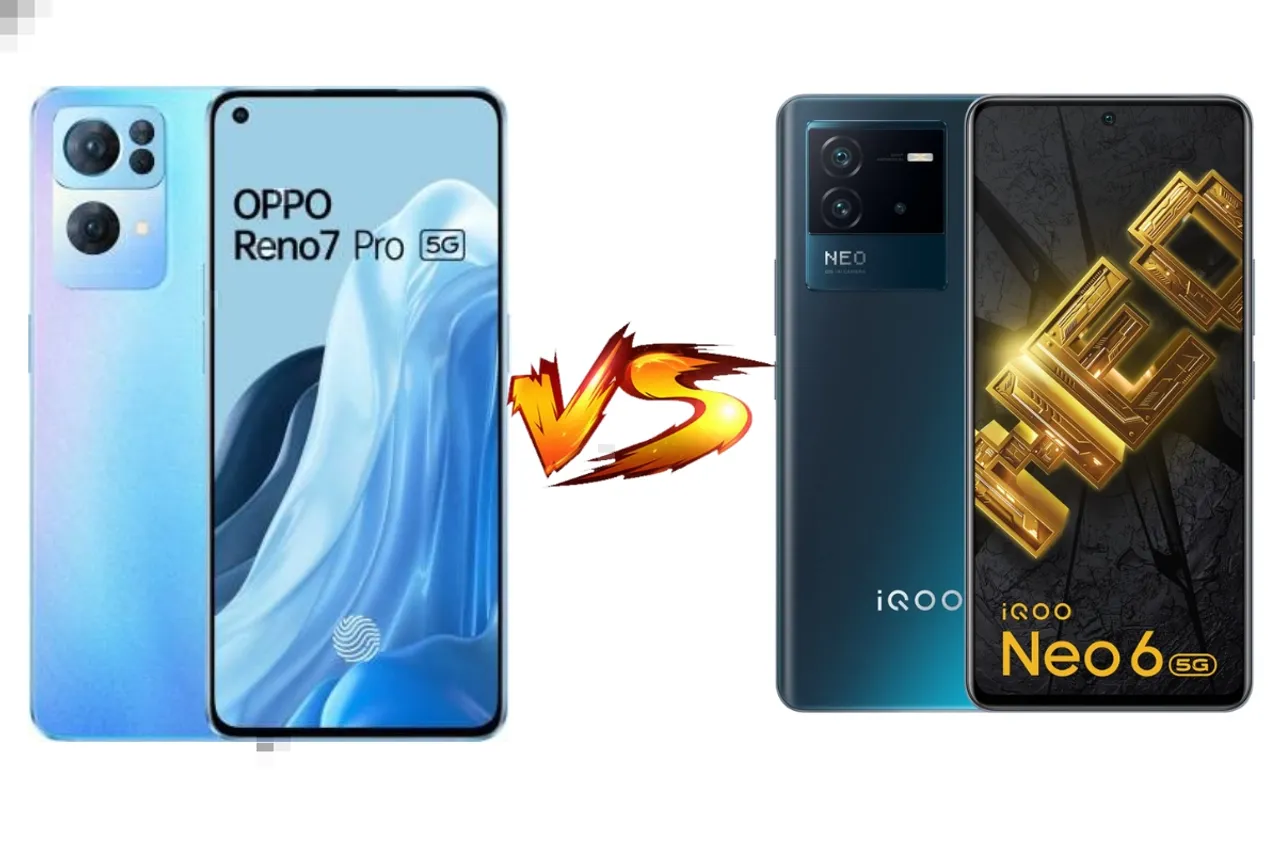 OPPO Reno 7 Pro vs iQOO NEO 6