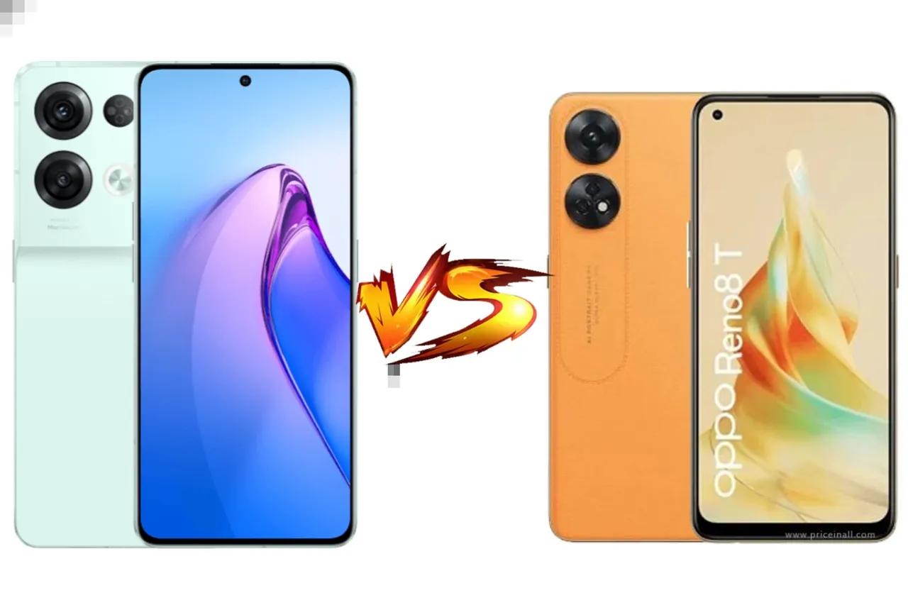 OPPO Reno 8 vs OPPO Reno 8T