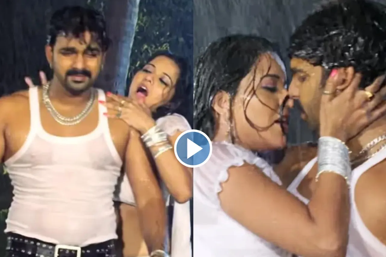 Pawan Singh and Monalisa