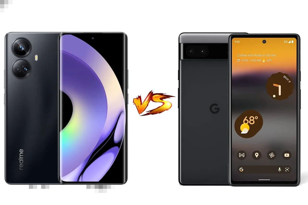 Realme 10 Pro Plus vs Google Pixel 6a