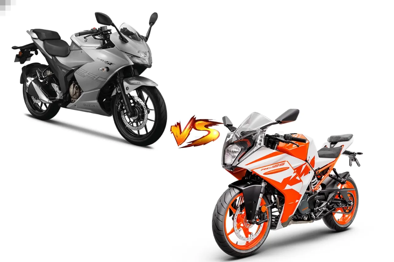 Suzuki Gixxer SF 250 vs KTM RC 125