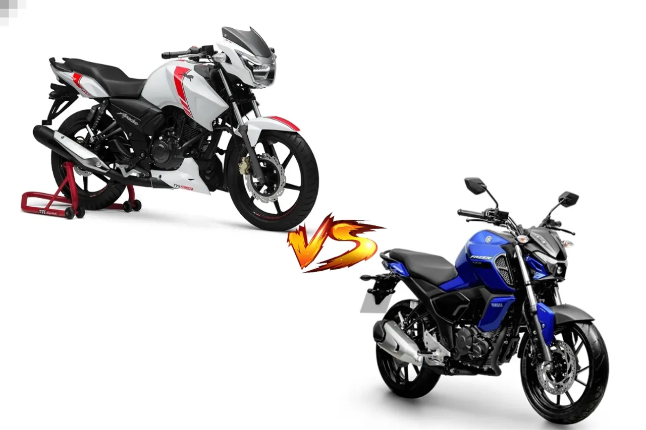 TVS Apache RTR 160 vs Yamaha FZ-s FI v4