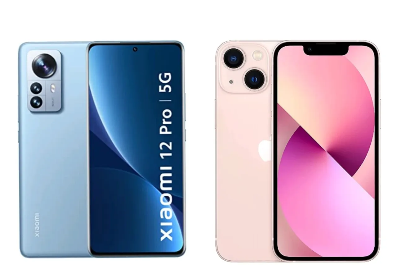 Xiaomi 12 Pro vs iPhone 13 mini