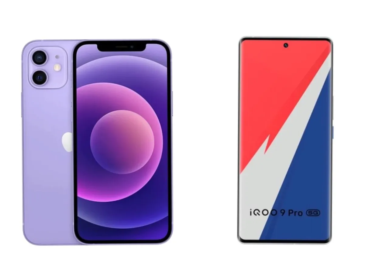 Apple iPhone 12 vs iQOO 9 Pro 5G