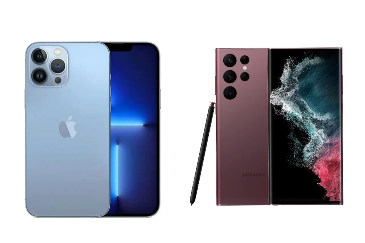 Samsung Galaxy S22 Ultra vs iPhone 13 Pro