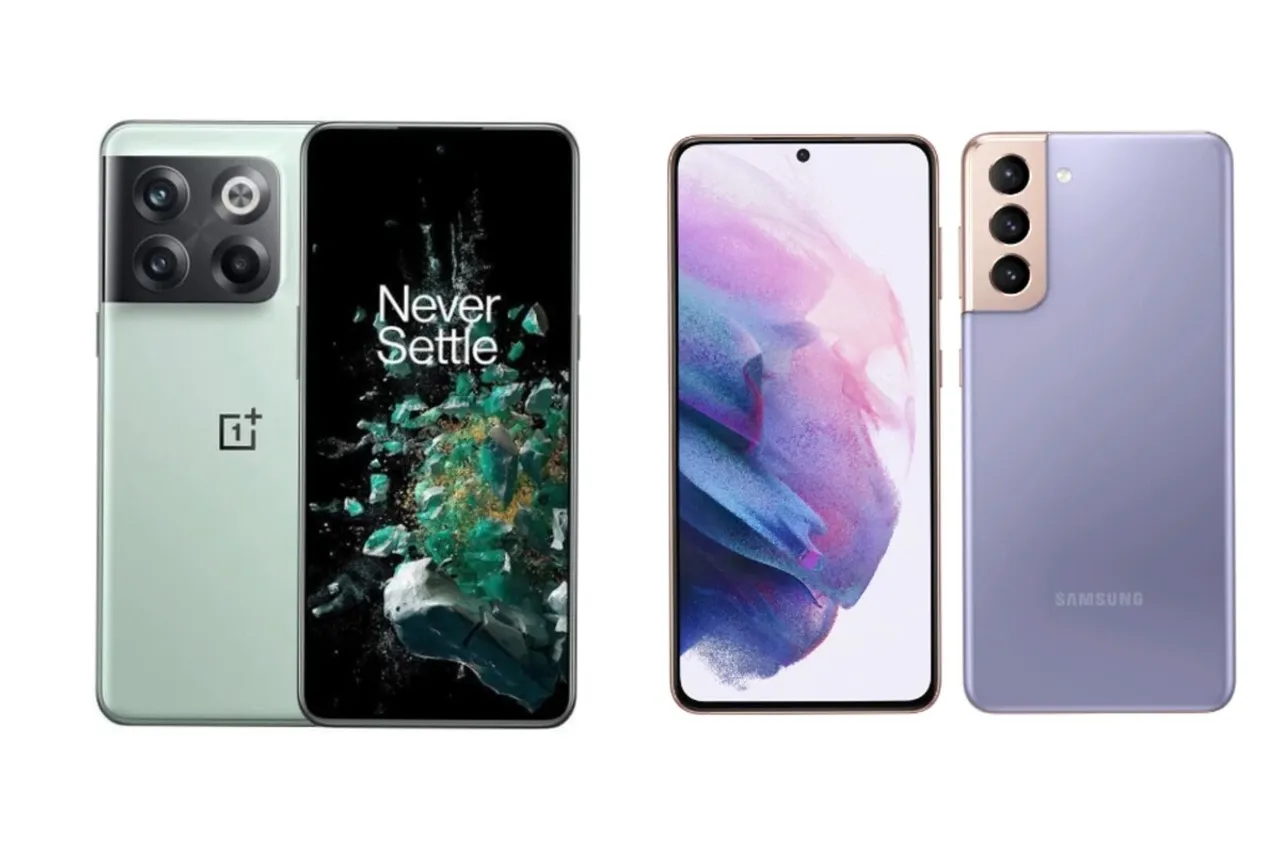 Samsung Galaxy S21 vs OnePlus 10T