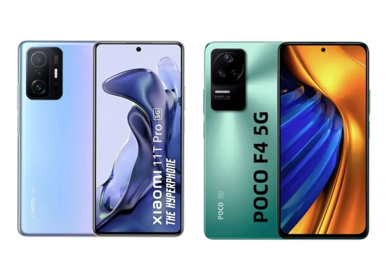 Poco F4 5G vs Xiaomi Mi 11T Pro