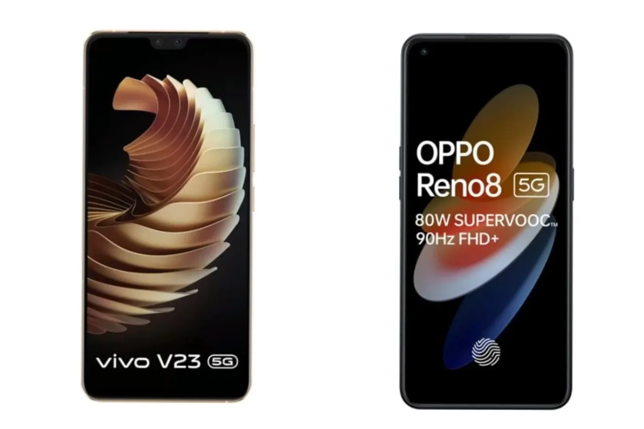 Vivo V23 5G vs OPPO Reno8 5G