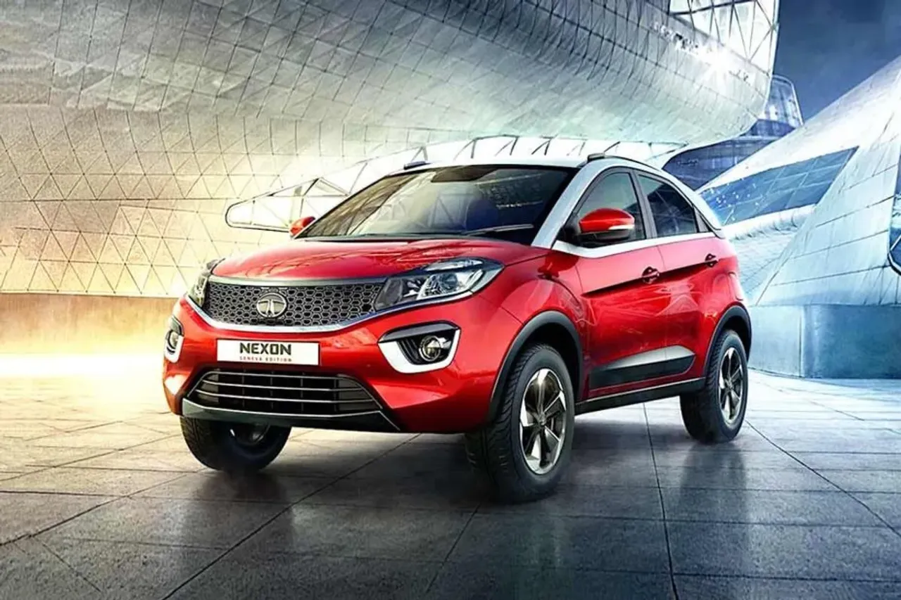 Tata Nexon Red Dark