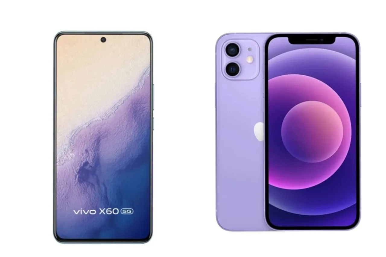 Apple iPhone 12 vs Vivo X60