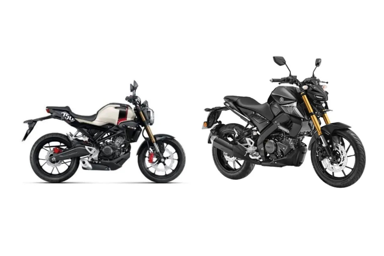 Honda CB150R vs Yamaha MT-15