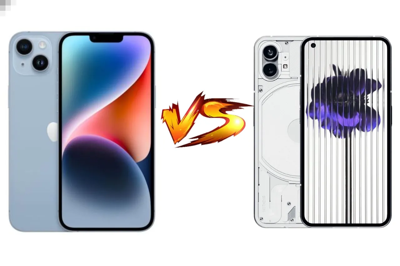 iPhone 14 Plus vs Nothing Phone 1