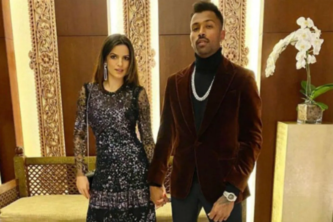 Hardik Pandya and Natasa Stankovic