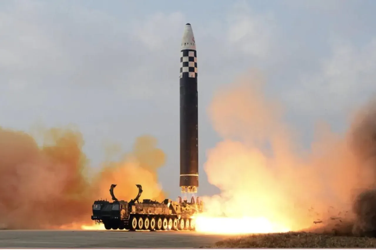 North Korea test-fires ICBM