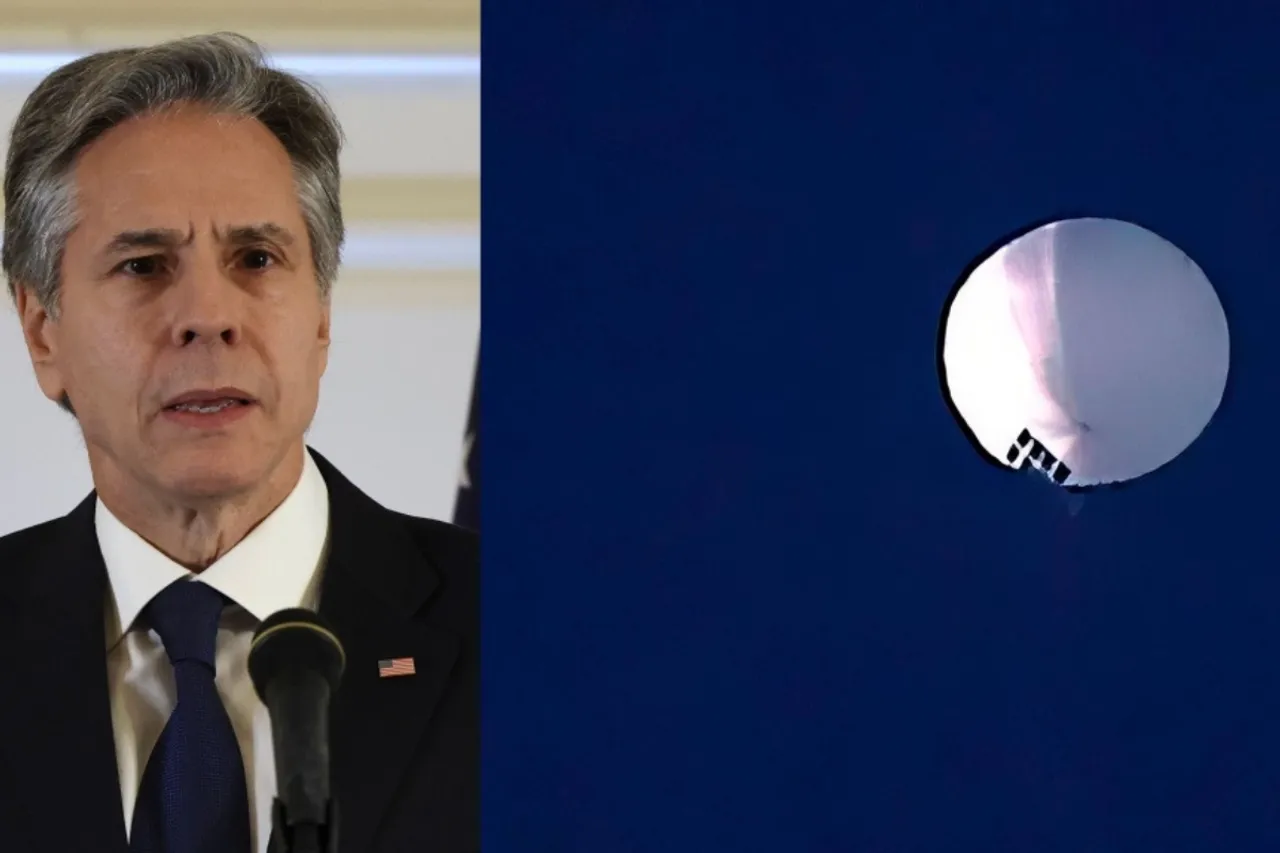 Chinese balloon in US skies